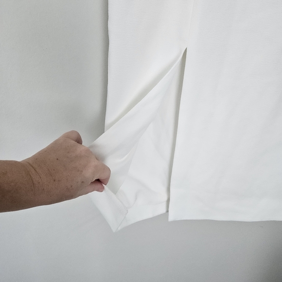 BHLDN Dress The Population Erin Dress White Size L - Picture 8 of 14